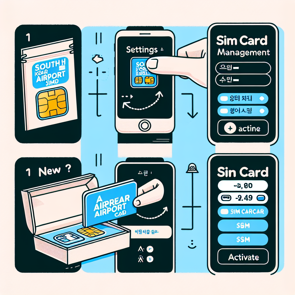 - How to Activate Your Korea Airport SIM Card