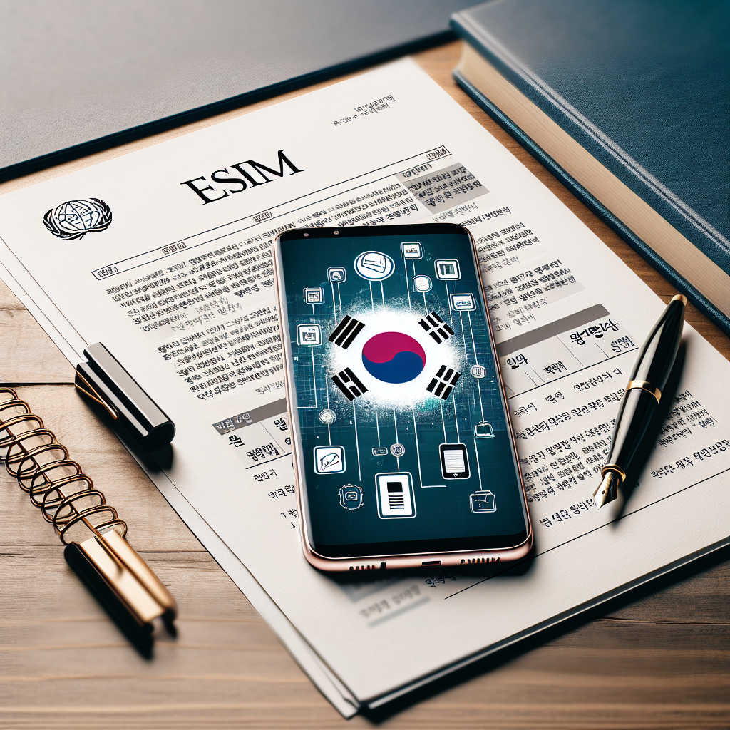 - Legal Framework Surrounding eSIM in Korea