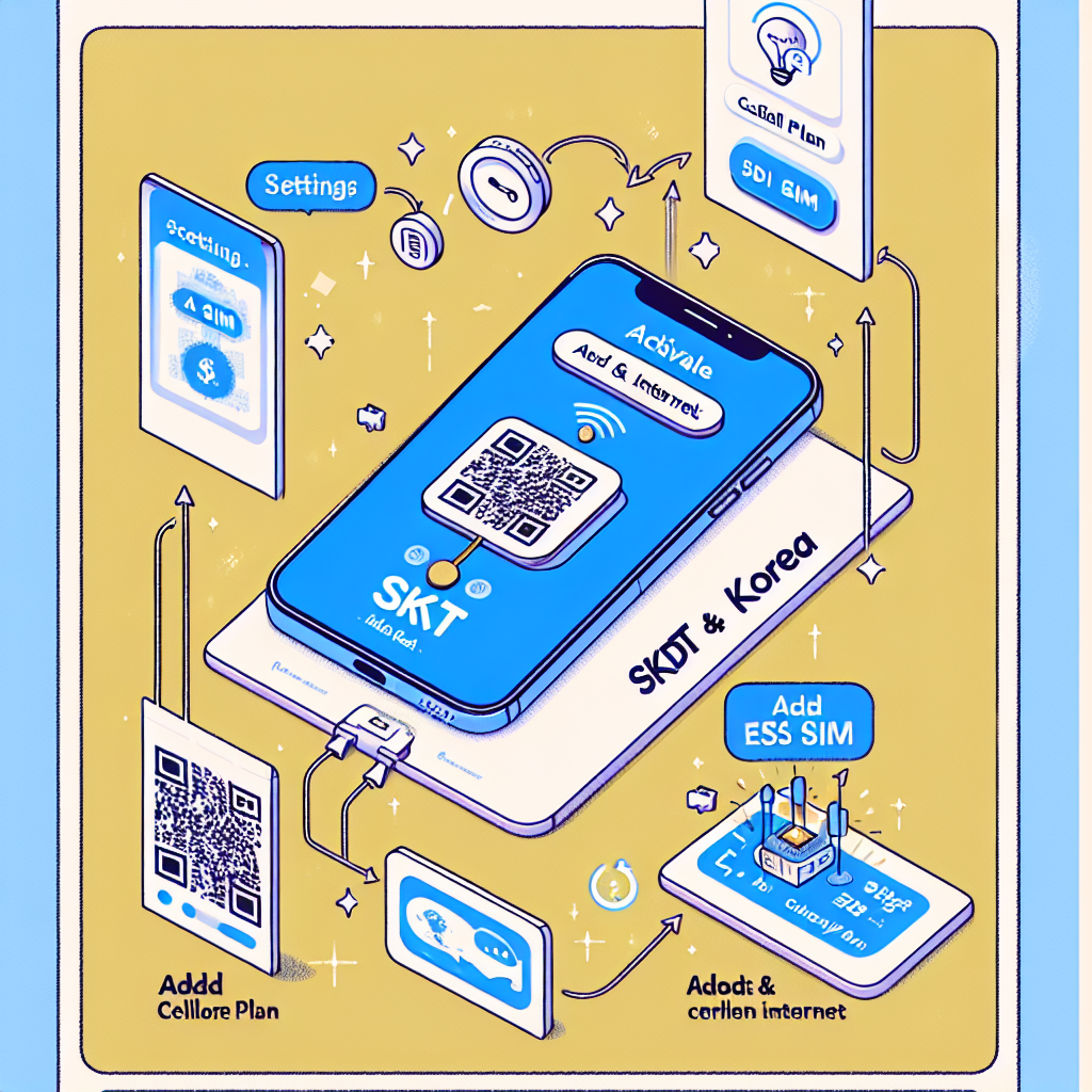 How to Activate an SKT Korea eSIM