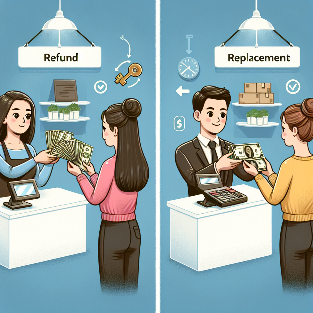 - Key Differences Between Refund and Replacement