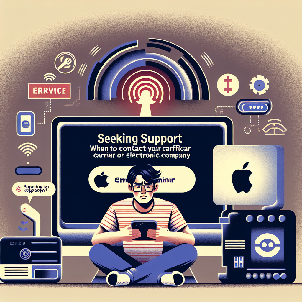 - Seeking Support: When to Contact Your Carrier or Apple