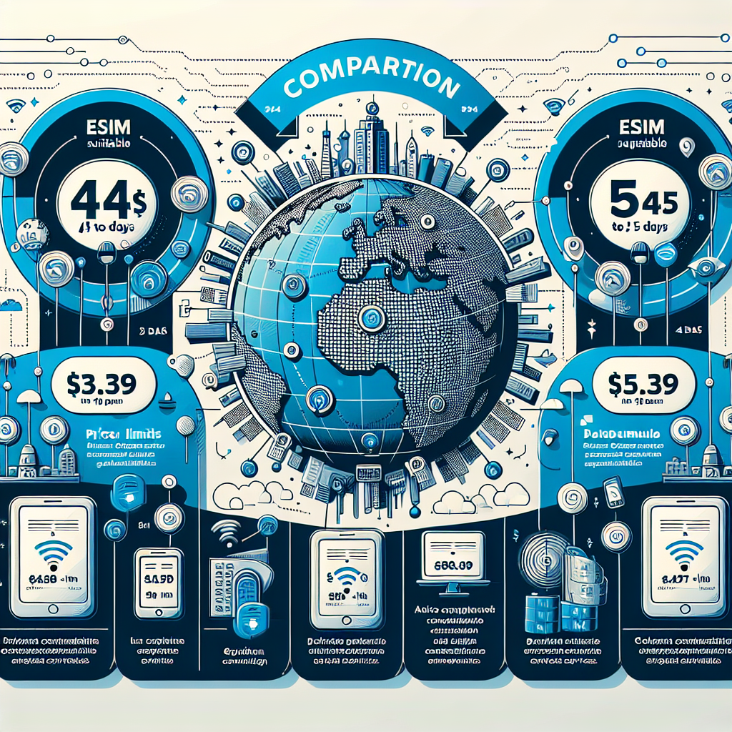 - Comparing eSIM Plans for 4–5 Days