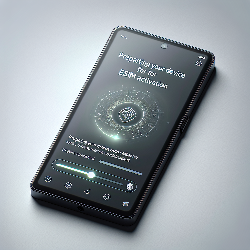 - Preparing Your Device for eSIM Activation