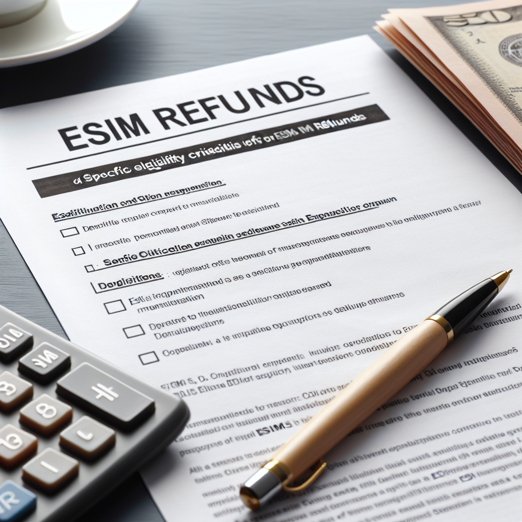 - Eligibility Criteria for eSIM Refunds