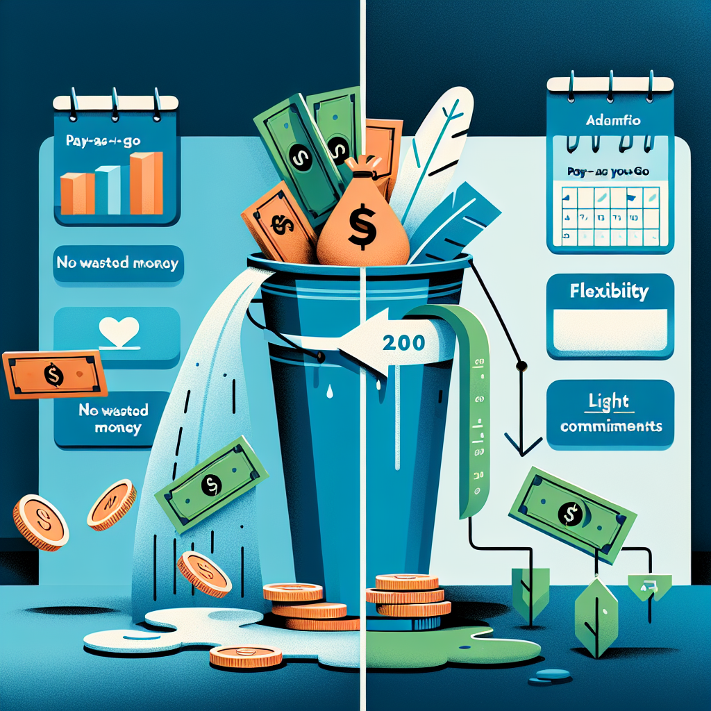 - Advantages of Pay-As-You-Go Plans