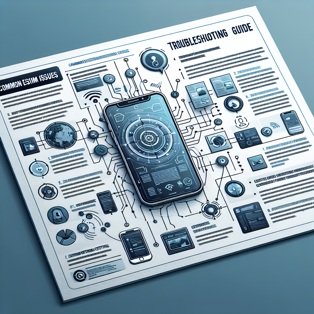 - Troubleshooting Common eSIM Issues