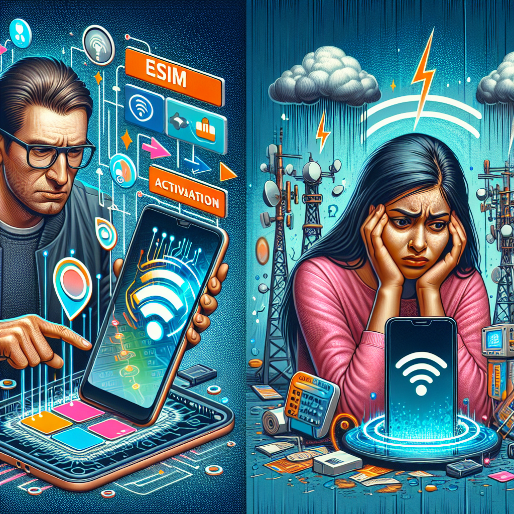 Ease of Use: Activating eSIM vs. Roaming Services