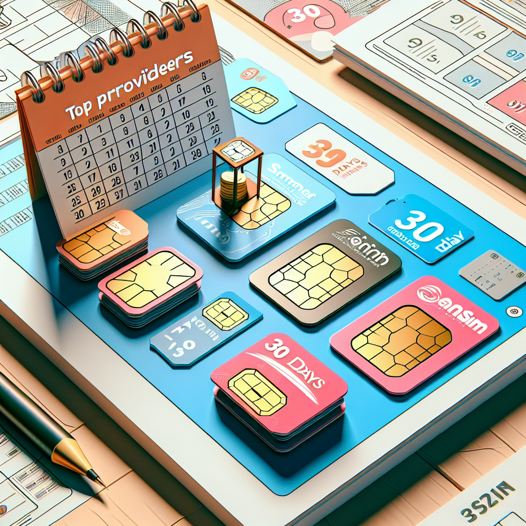 - Top Providers Offering 30-Day eSIM Plans
