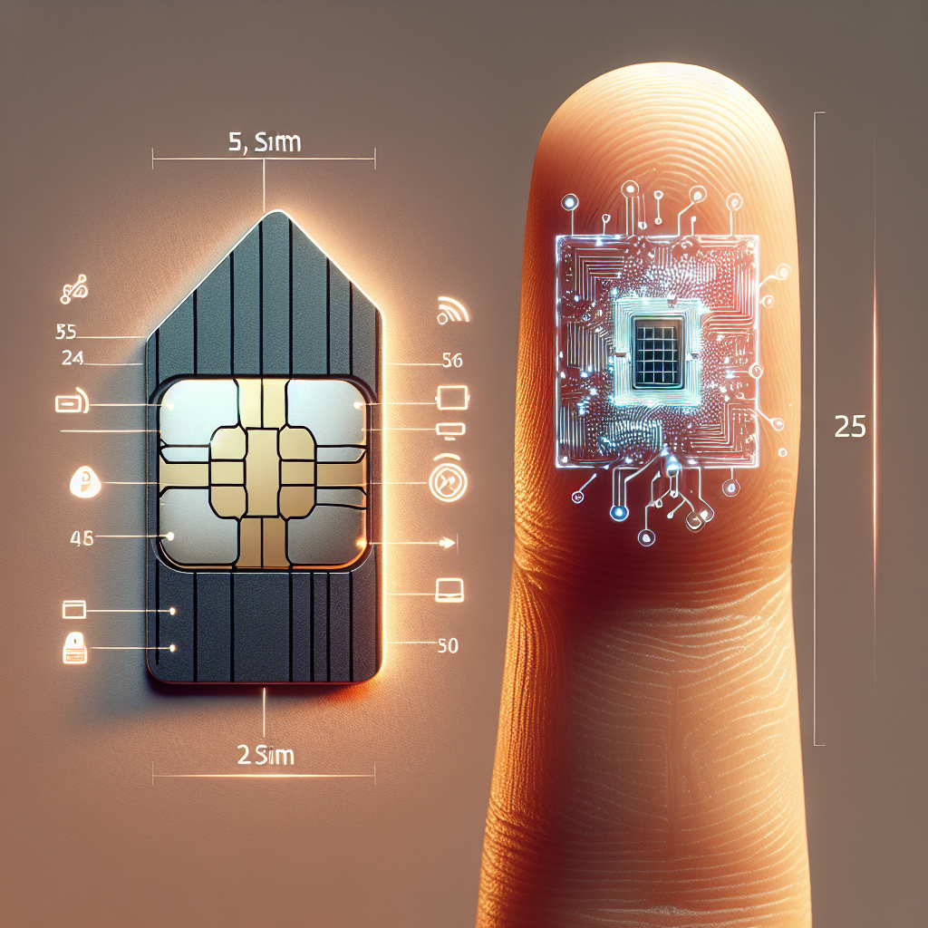 - Comparing Traditional SIM Cards with eSIM