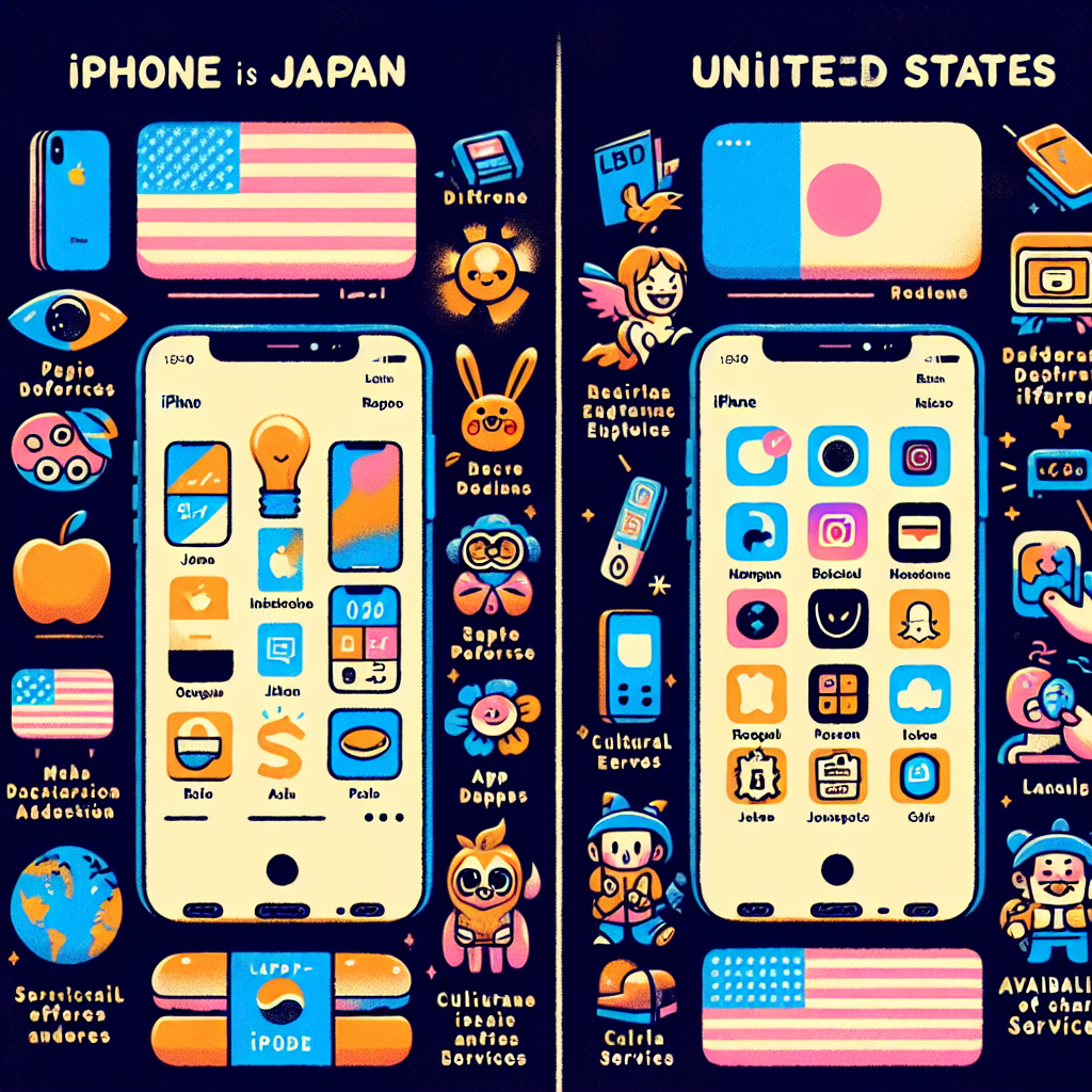 - Differences Between Japan and US iPhones