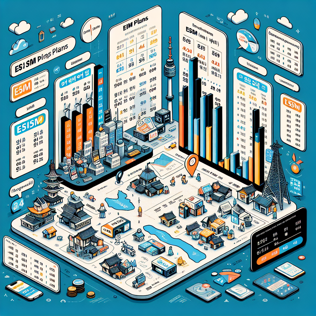 Comparing eSIM Plans and Providers in Korea