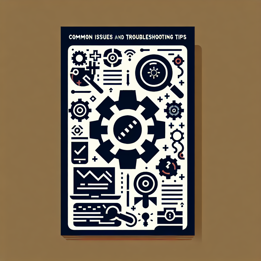 - Common Issues and Troubleshooting Tips