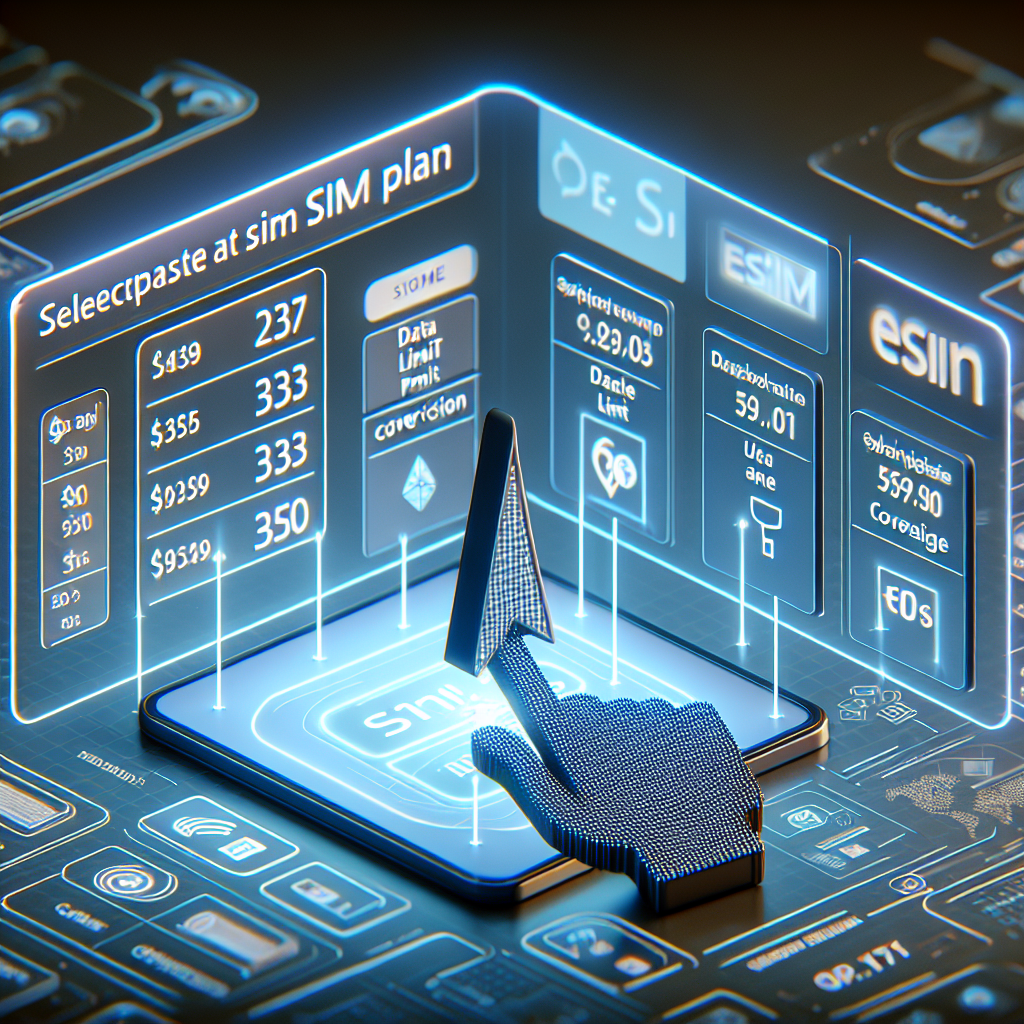 Choosing the Right eSIM Plan for Your Needs
