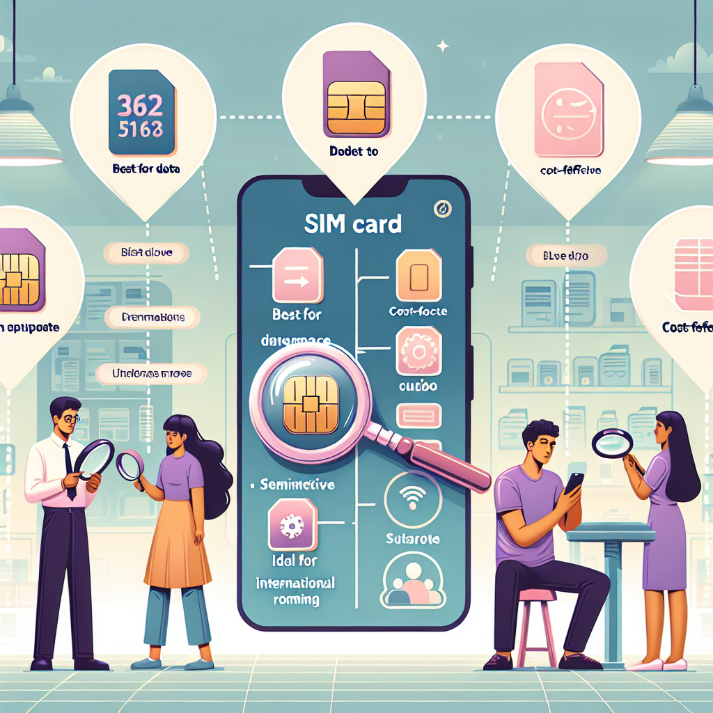- Tips for Choosing the Best SIM Card for Your Needs