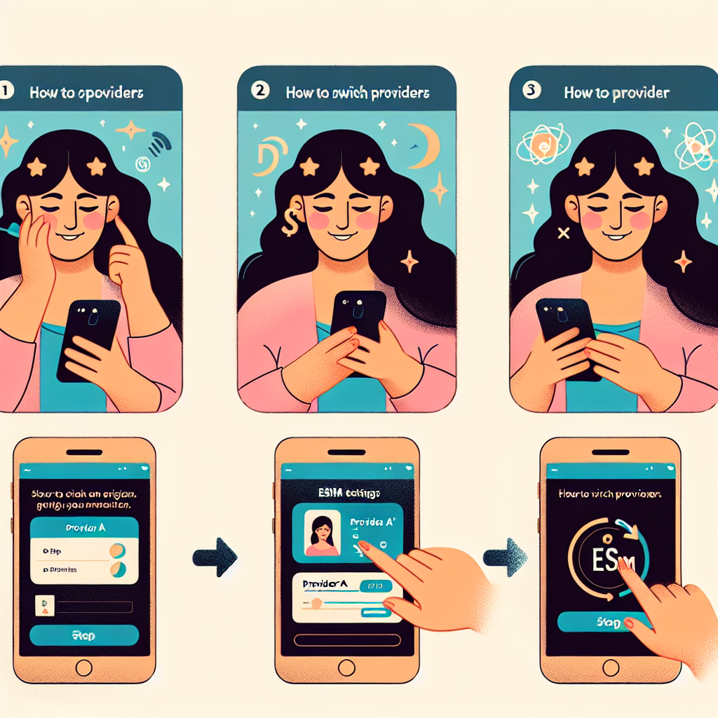 - How to Switch Providers Using eSIM