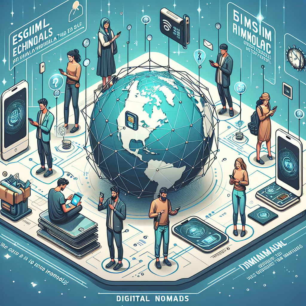 Benefits of Using eSIM for Digital Nomads