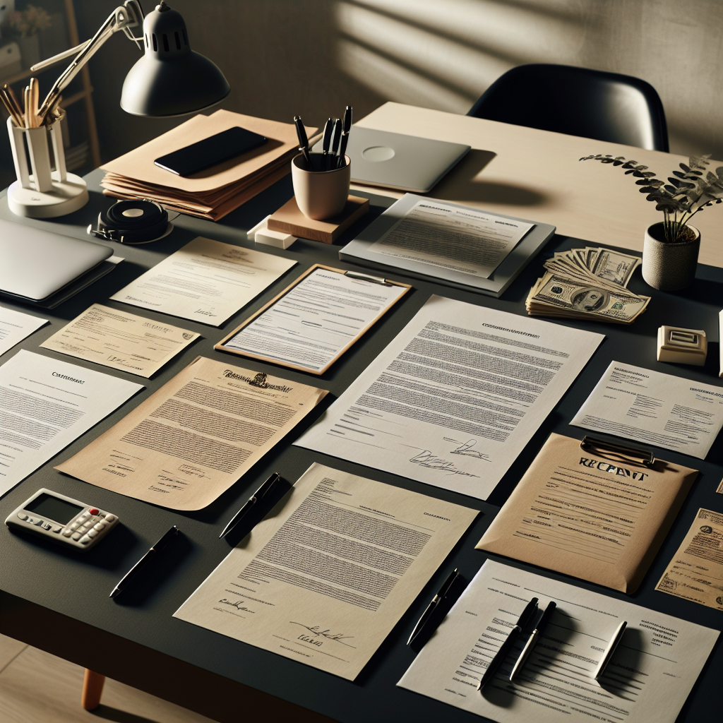 - Essential Documents for Proof in Disputes