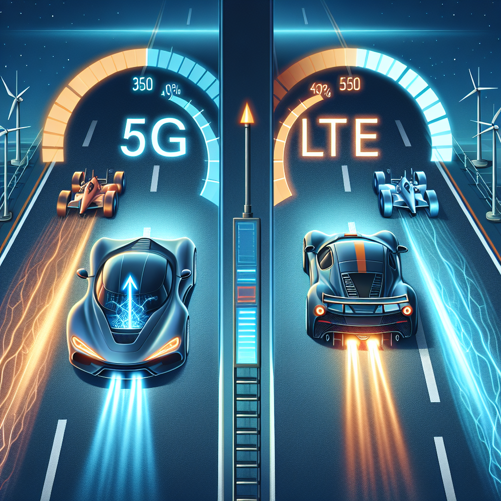 - Comparing 5G and LTE: Speed