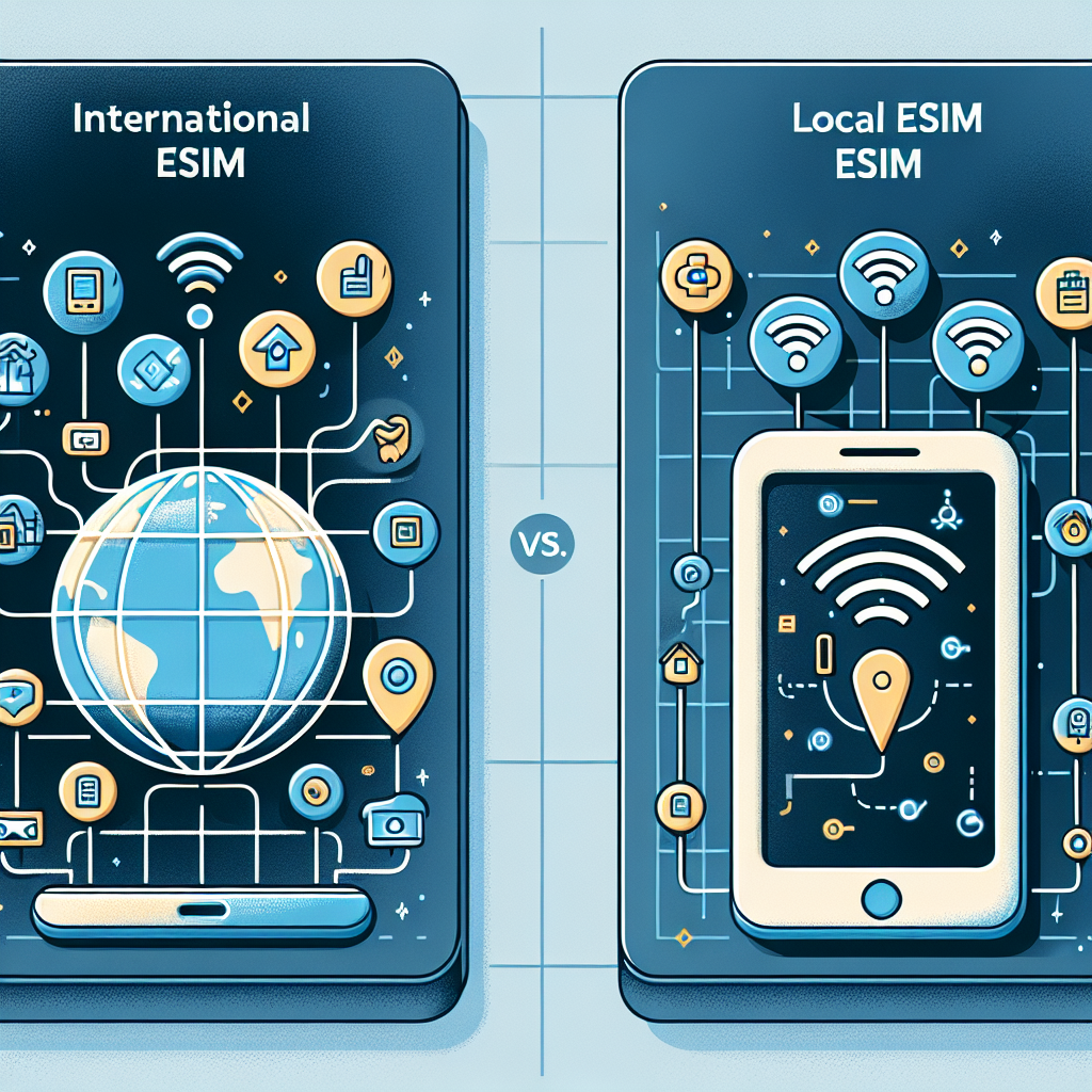 - International eSIM vs. Local eSIM: Key Differences