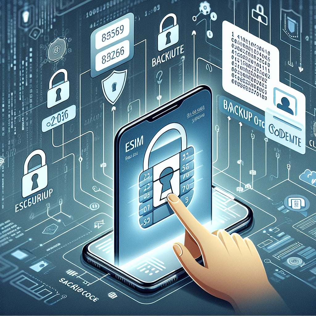- How to Secure Your eSIM with Backup Codes