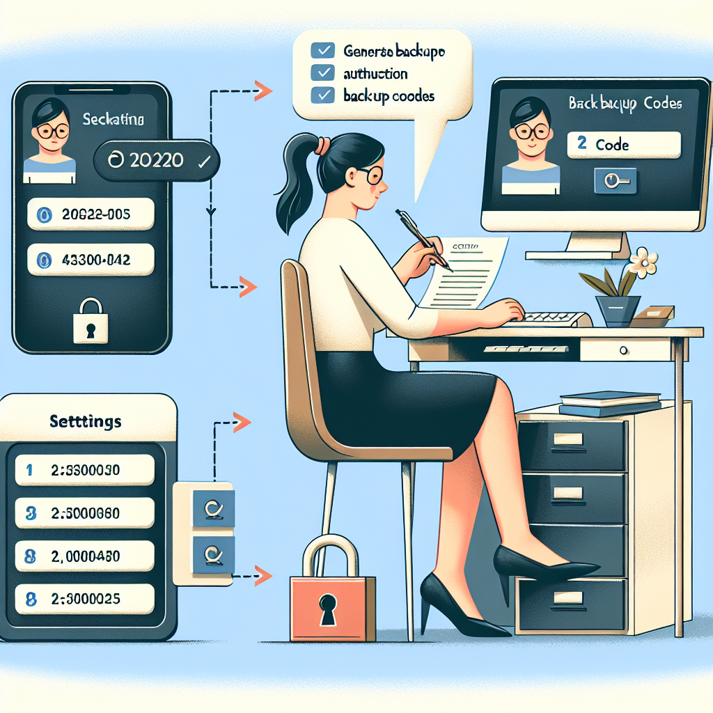 - Steps to Generate and Store Backup Codes