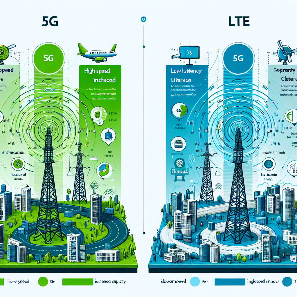 Differences Between 5G and LTE Networks