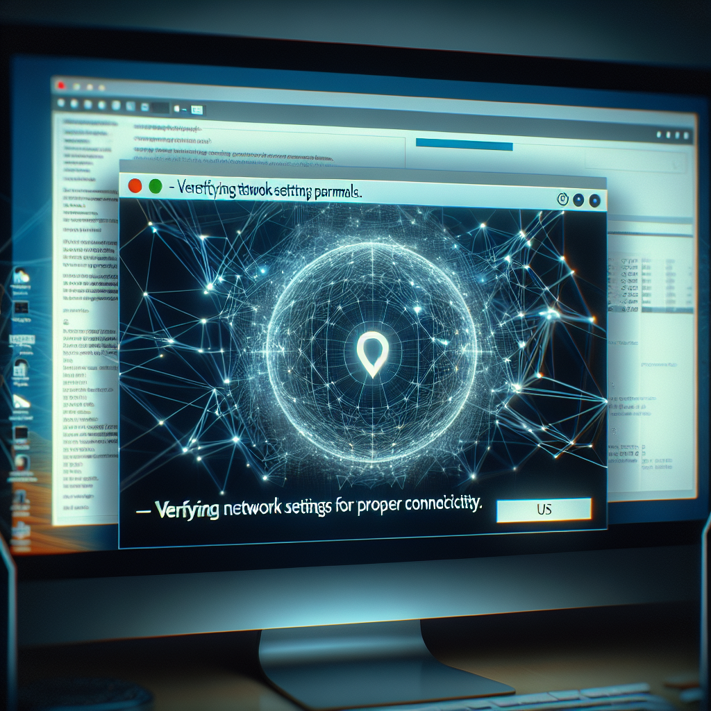 - Verifying Network Settings for Proper Connectivity