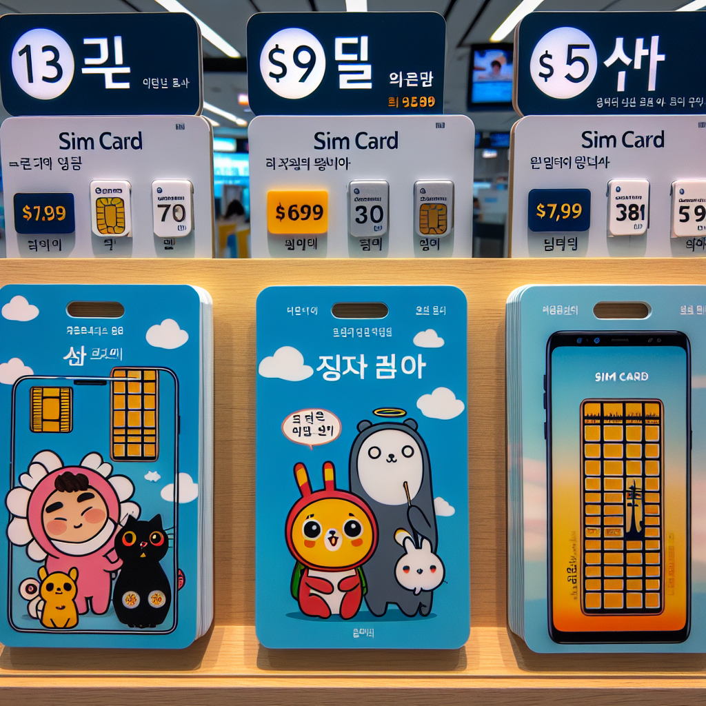 - Comparing SIM Options Available at Korean Airports