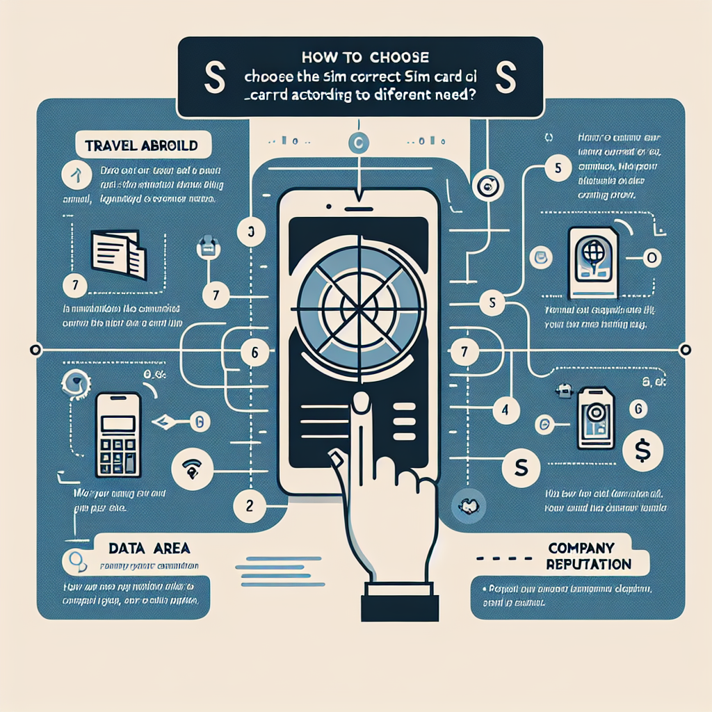 - How to Choose the Right SIM Card for Your Needs