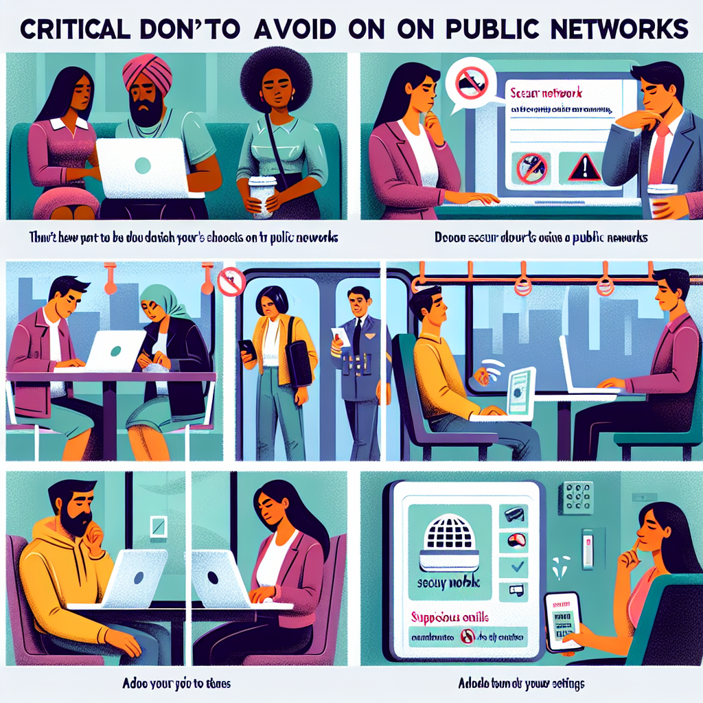 - Critical Don'ts to Avoid on Public Networks
