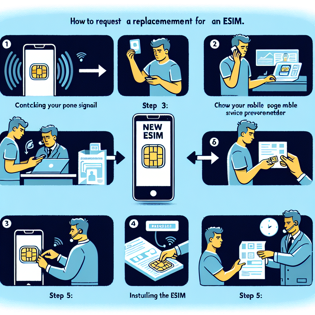 - Step-by-Step Guide to Requesting an eSIM Replacement