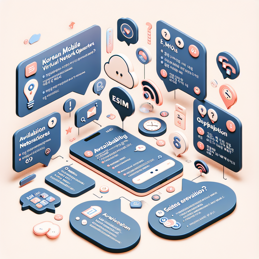 Frequently Asked Questions About Korean eSIM MVNOs