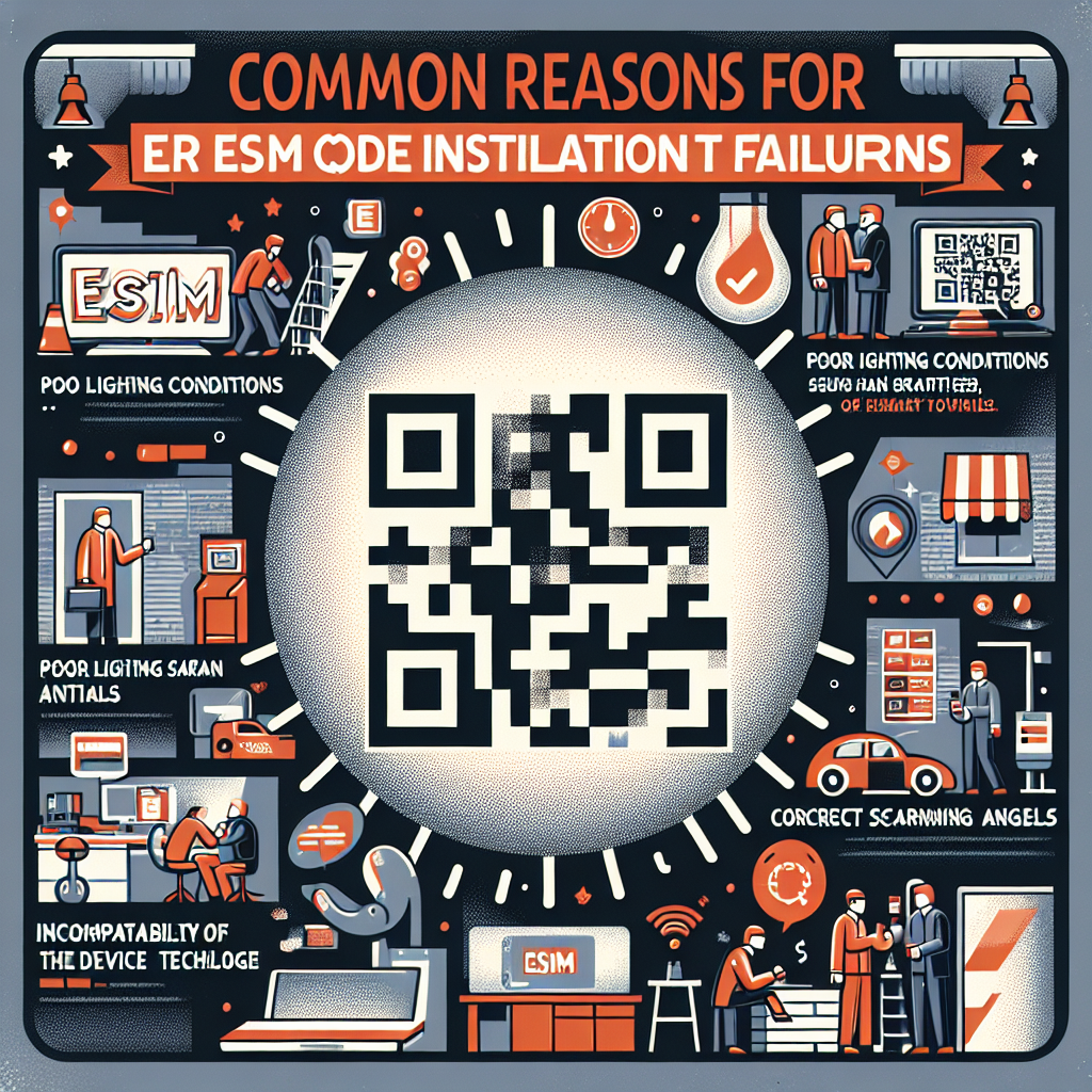 - Common Reasons for eSIM QR Code Installation Failures