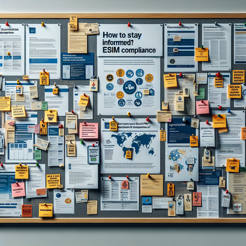 - Resources and Contacts for Staying Informed on eSIM Compliance