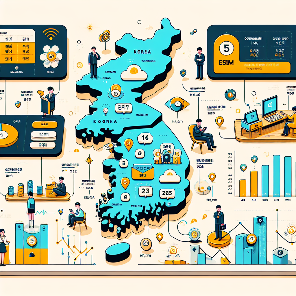 Top Providers of eSIM Data-Only Plans in Korea