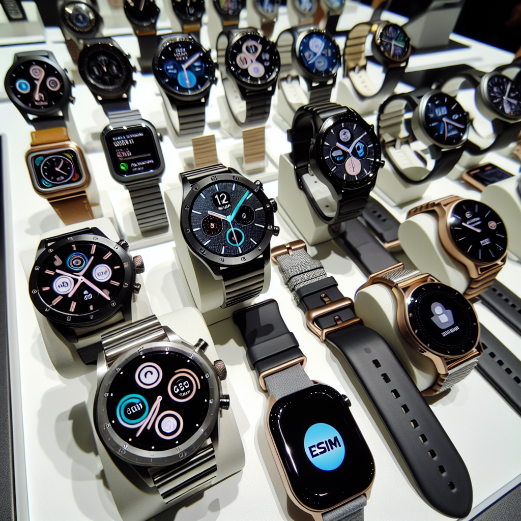 - Smartwatches with eSIM Compatibility