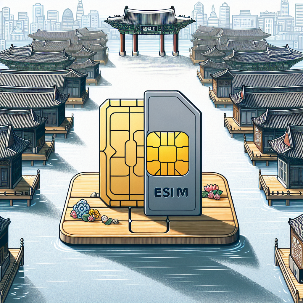 - Comparing eSIM and Traditional SIM Cards in Korea