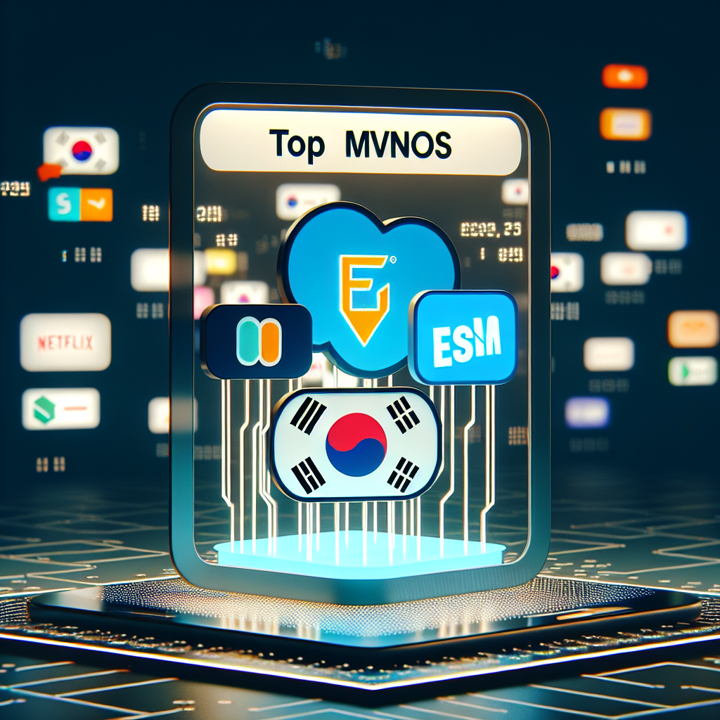 - Top MVNOs Offering eSIM Services in Korea