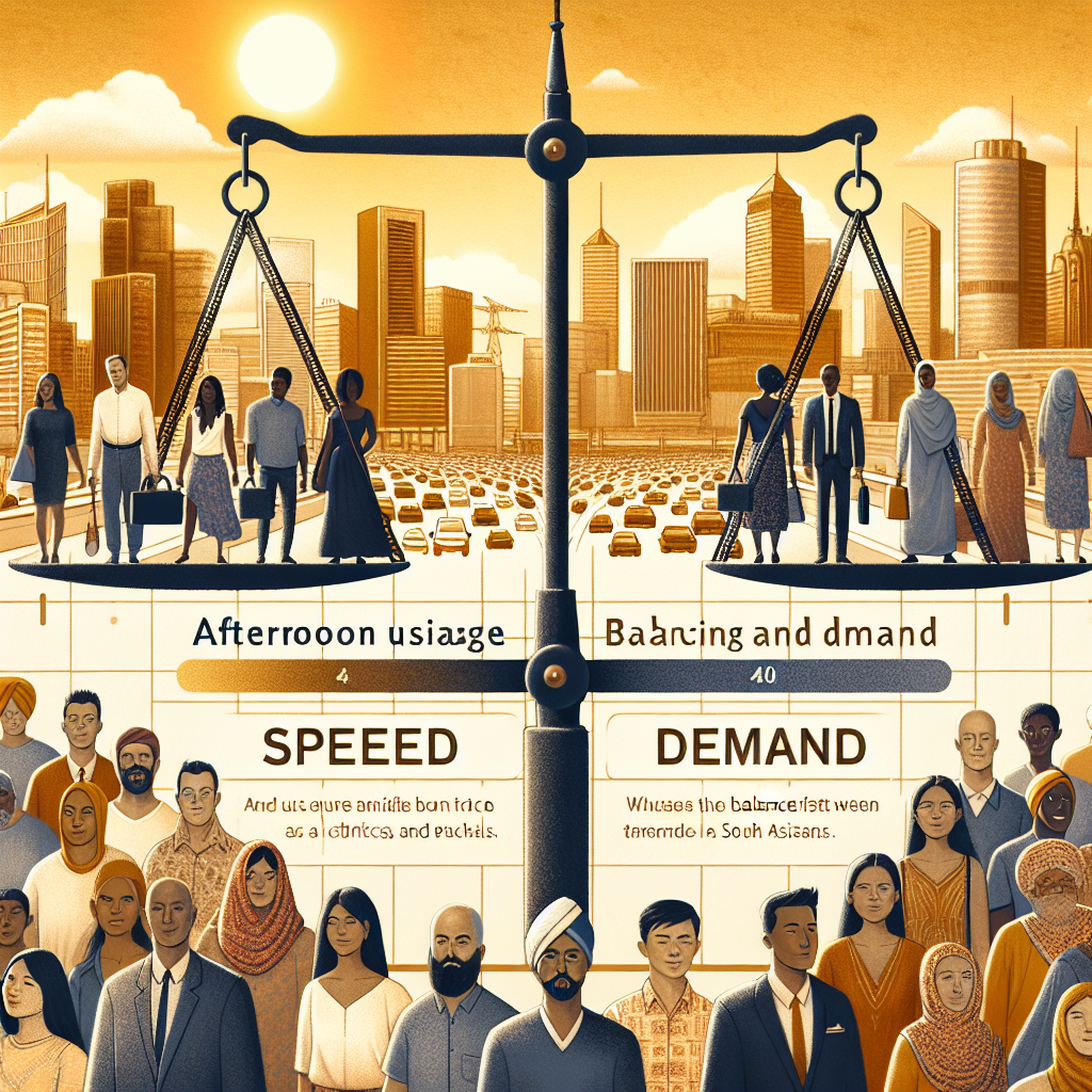 - Afternoon Usage: Balancing Speed and Demand