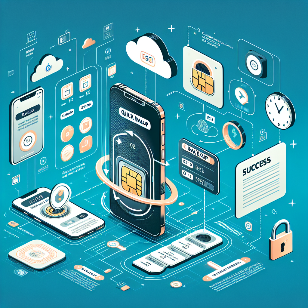 - How to Obtain a Fast Backup for Your eSIM