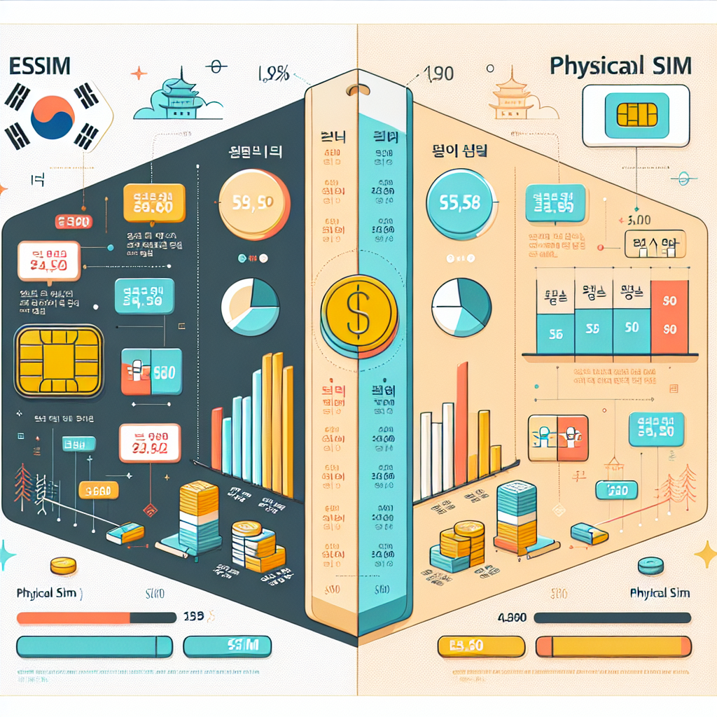 - Cost Comparison: eSIM vs Physical SIM in Korea
