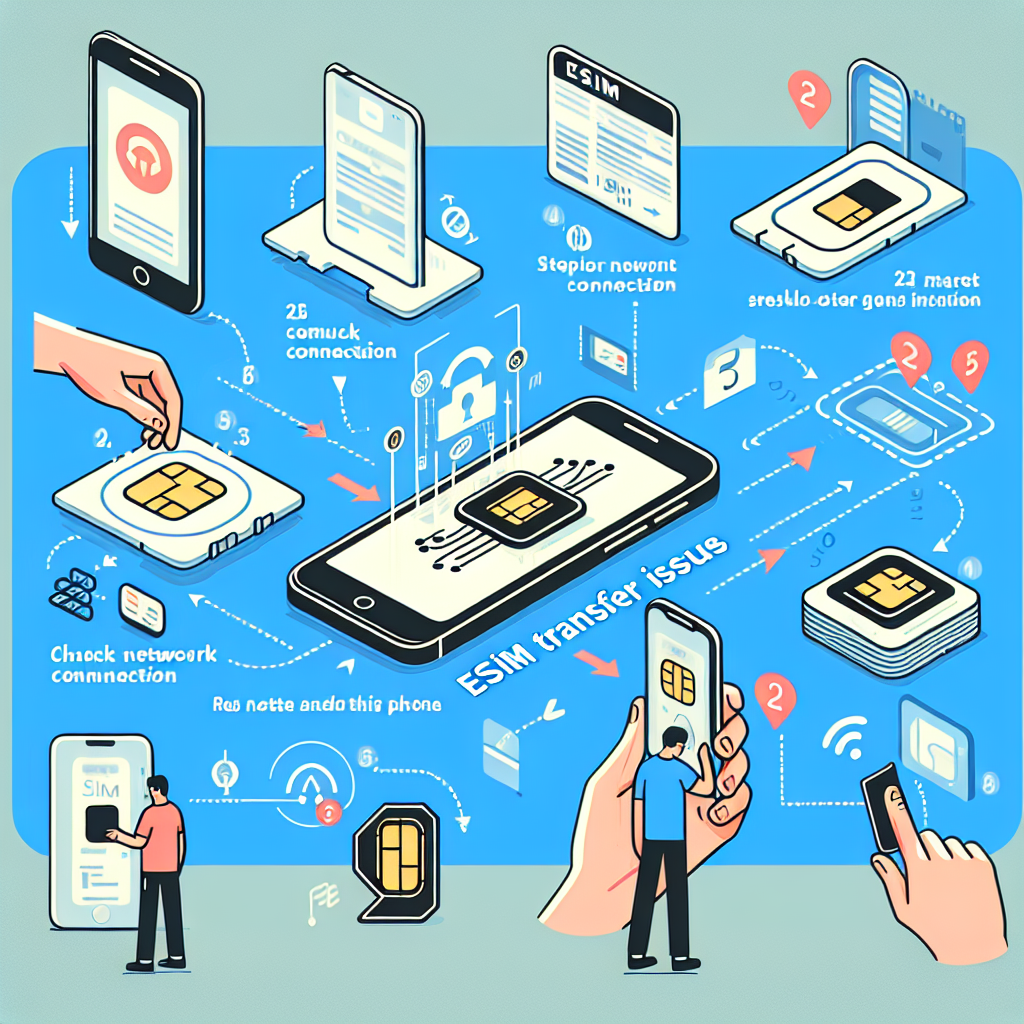 - Troubleshooting Common eSIM Transfer Issues