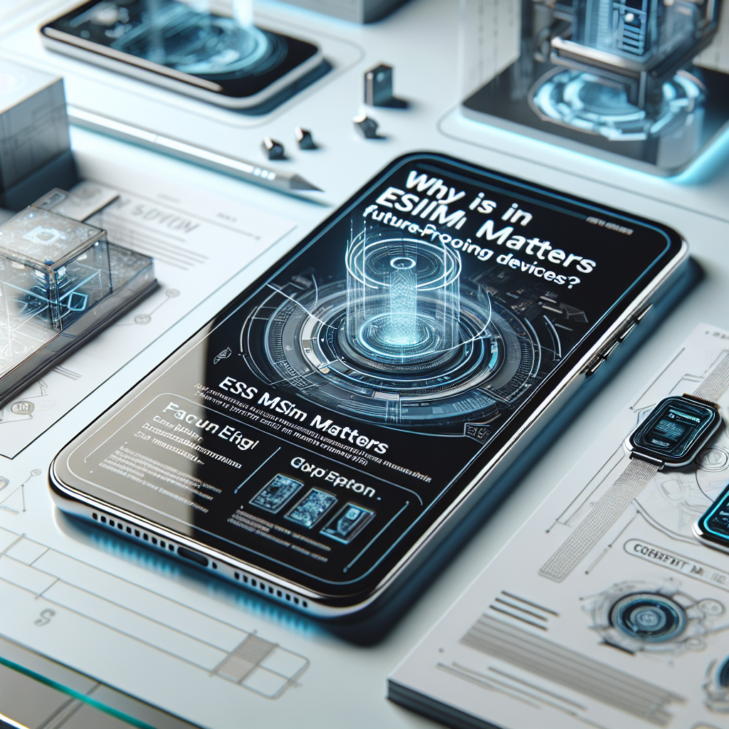 - Future-Proofing Your Device: Why eSIM Matters