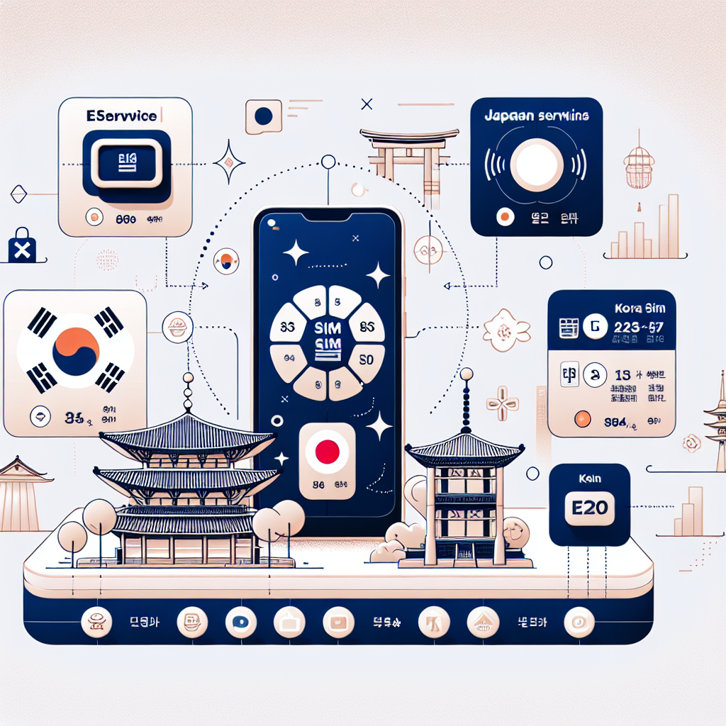 - Top Providers Offering eSIM Plans in Korea and Japan