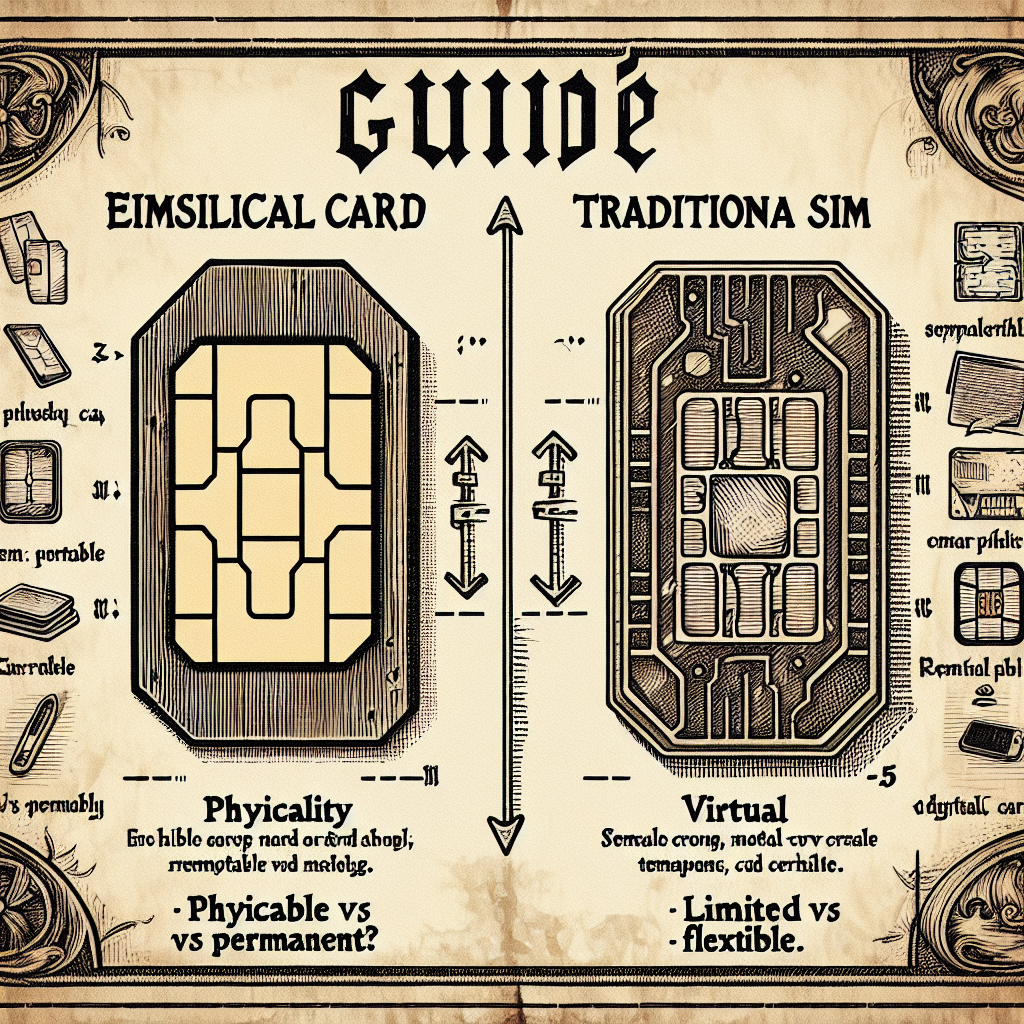 - Comparing eSIM with Traditional SIM Cards