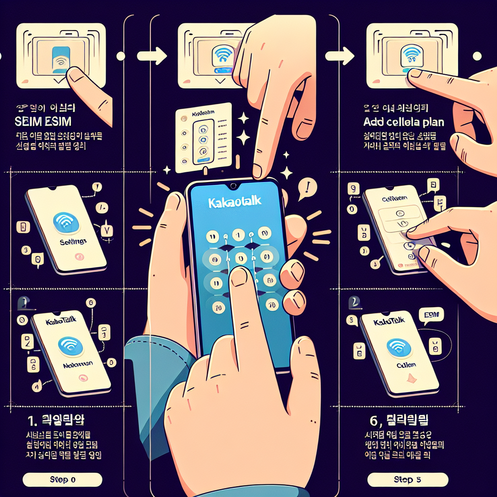 How to Set Up eSIM for KakaoTalk