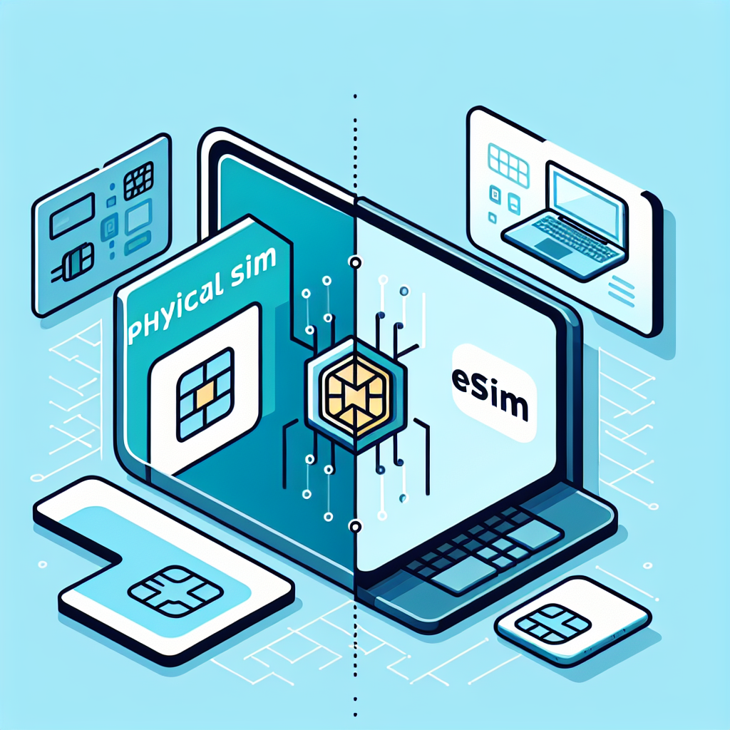 - Comparing eSIM and Physical SIM for Laptops
