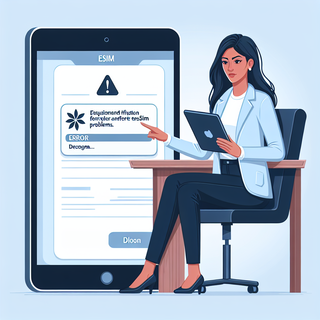 Troubleshooting Common eSIM Issues on iPad