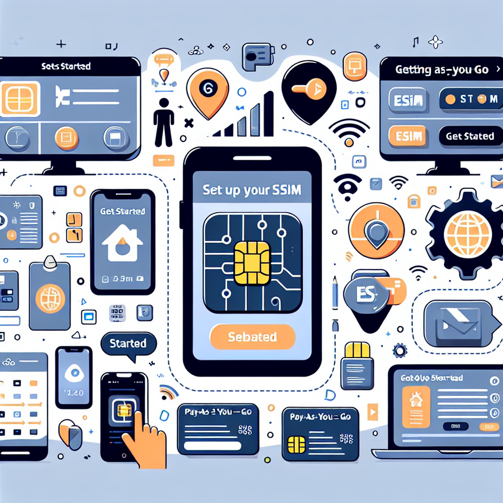 - Steps to Set Up Your eSIM for Pay-As-You-Go Services