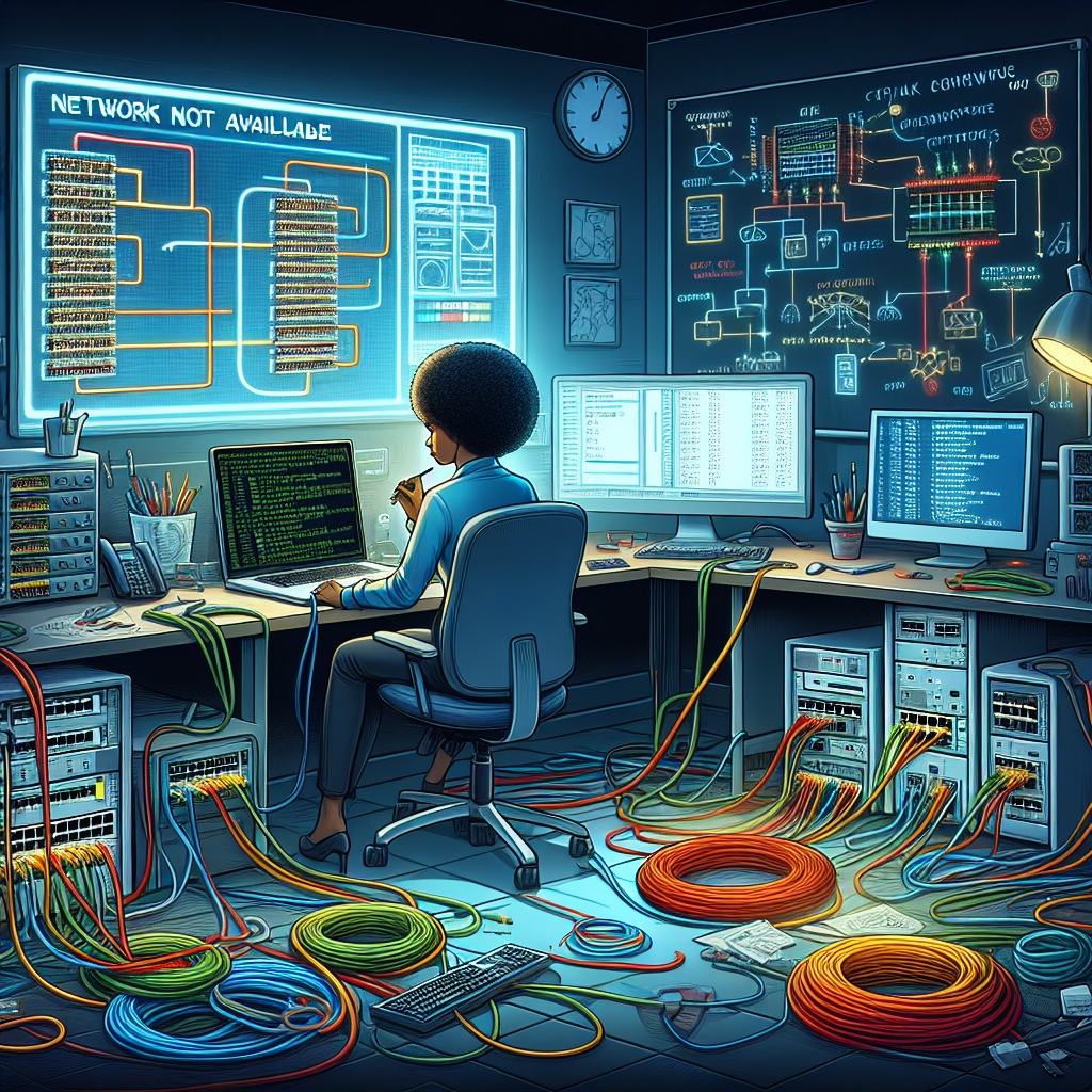 - Troubleshooting Network Not Available Errors